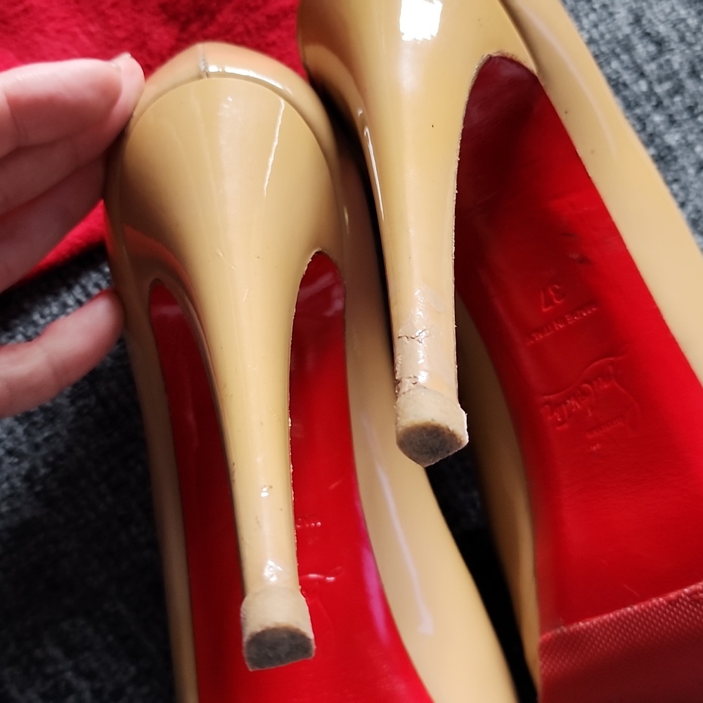 Christian Louboutin nude platforms - Picture 10 of 16